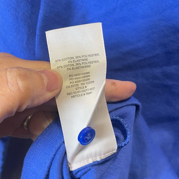 Aritzia Sunday Best Women's Blue Cropped Button Up Izzy Cardigan Size Small - Picture 4 of 4